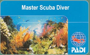 Curso de Buceo PADI - Master Scuba Diver